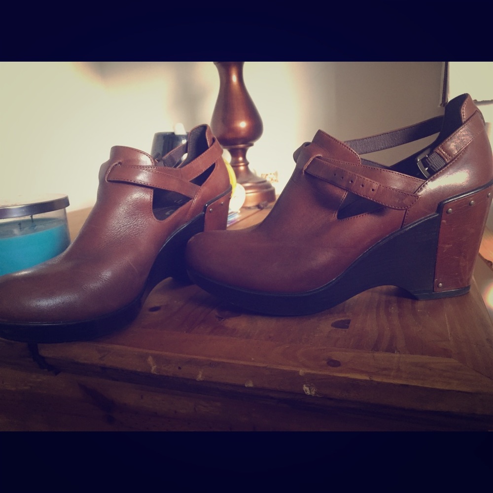 Mary Jane Dansko Clog Wedges